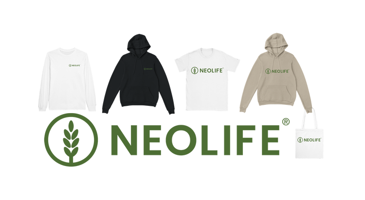 NeoLife merchandise collection - promoting NeoLife merchandise through Mopod.